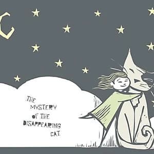 ohpopsi the Girl and the Cat Wall Mural Multi 19.6m XL