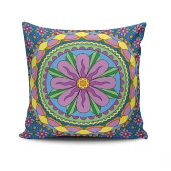 MANDALA-17 - No Filling Multicolor Cushion Cover