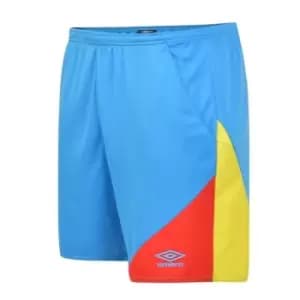 Umbro SSG Knit Colour Block Shorts Mens - Blue
