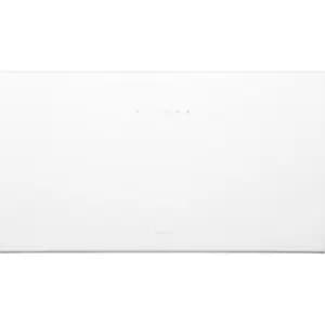 Elica PLAT-WH-80 80cm Chimney Cooker Hood - White Glass - For Ducted/Recirculating Ventilation