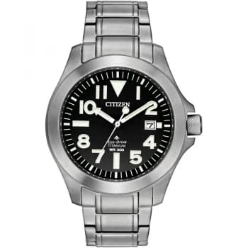 Citizen Eco-drive Promaster Tough Wr300 Titanium Watch BN0118-55E
