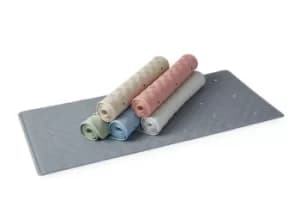 Blue Canyon Rubber Bath Mat Blue