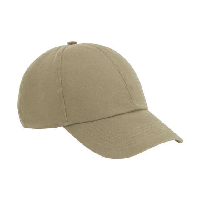 Beechfield Beechfield Men Cotton Baseball Cap in Light Brown Light Brown One Size Male 5063377023091