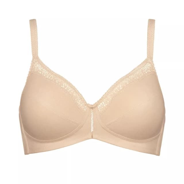 Triumph Womens cotton bra Triumph Beauty Beige Female 100B