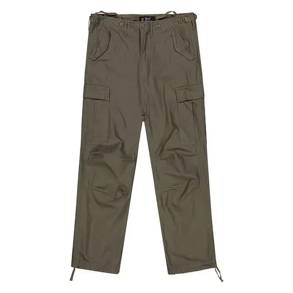 Brandit M-65 Vintage Pants, green, Size L