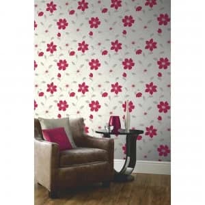 Arthouse Anouska Red Wallpaper 871104