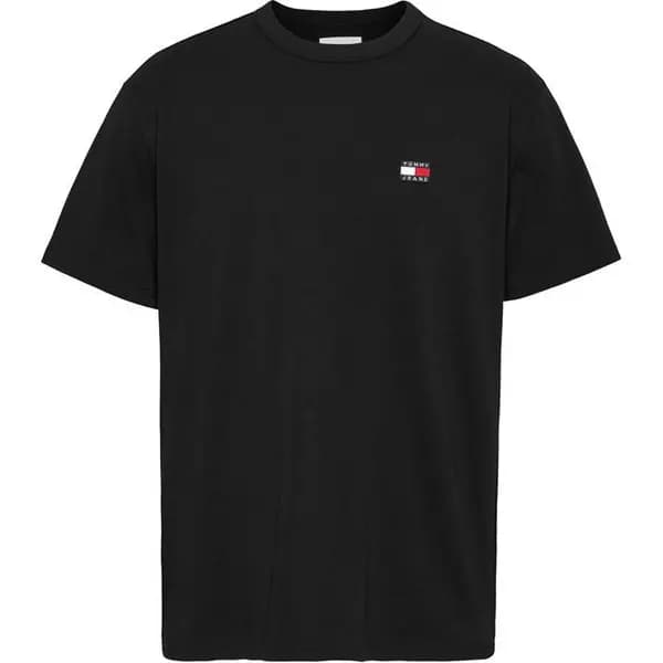 Tommy Jeans Classic Tommy Small Badge T Shirt - Black M