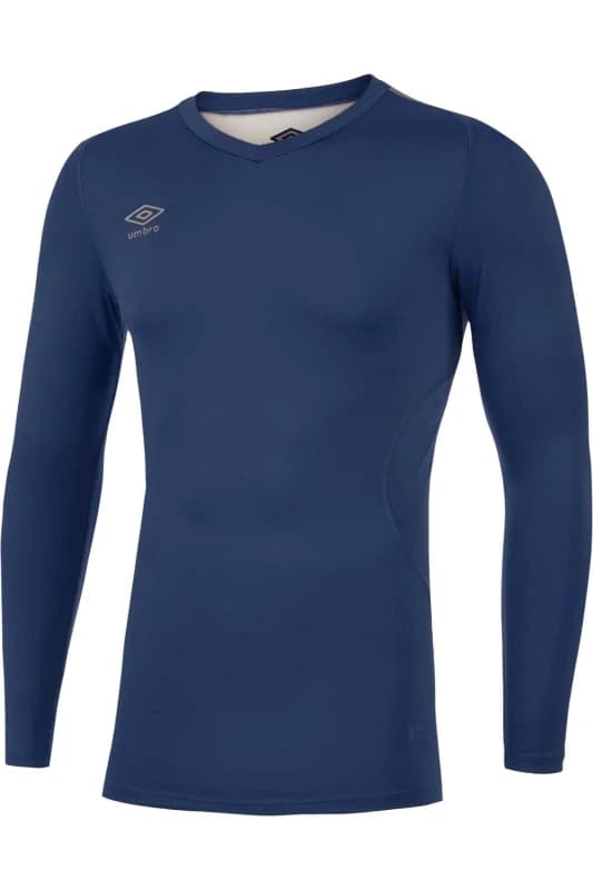 Umbro Umbro Men Elite V Neck Base Layer Top in Navy Size: X-Large Navy XL Male 5063107689849