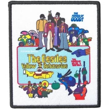 The Beatles - Yellow Submarine Movie Poster Standard Patch