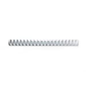 GBC CombBind Binding Combs Plastic 21 Ring A4 28mm WH PK50