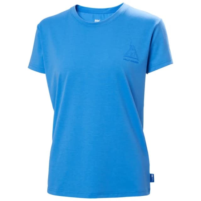 Helly Hansen Womens T-Shirt Helly Hansen Skog Graphic Bleu Female S