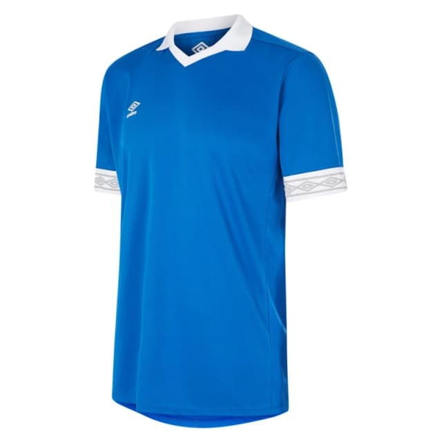 Umbro Tempest Short-Sleeved Jersey in Royal Size: 9-10 Years Royal Unisex 9-10 Years