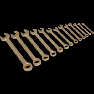 Sealey 13 Piece Non Sparking Combination Spanner Set