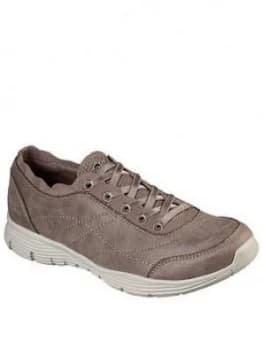 Skechers Seager Trainers - Dark Taupe