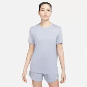 Nike Dri-FIT Womens T Shirt - Purple
