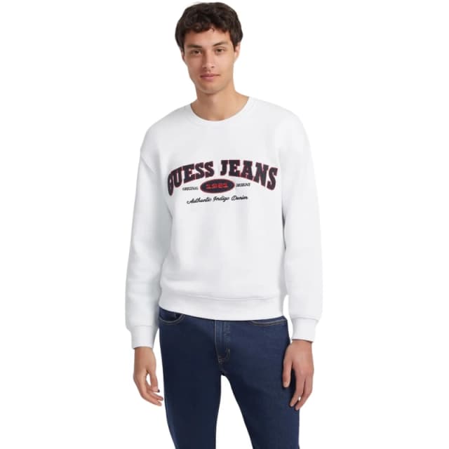 Guess Guess Original Design Sweatshirt Blanc Male M