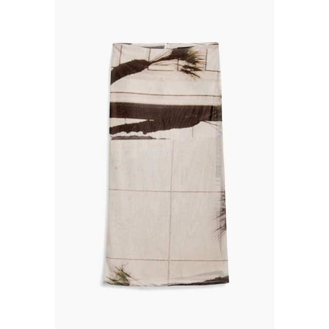 Desigual Womens skirt Desigual Shelley Blanc Female L