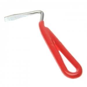 Roma Vinyl Hoof Pick - Red