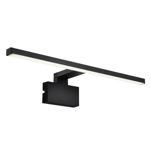 Nordlux Marlee Indoor Wall Light Black Metal Intergrated LED 25, 000hrs - Mains Powered, IP44 Black Unisex