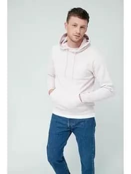 Converse Embroidered Star Chevron Left Chest Pullover Hoodie - Rose, Rose, Size L, Men