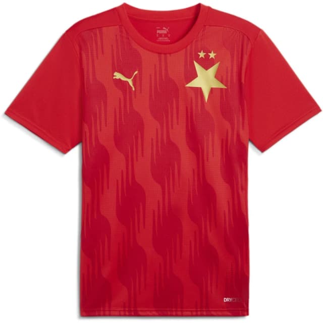 Puma Slavia Prague Pre Match Shirt 2024 2025 Adults - Red Red S