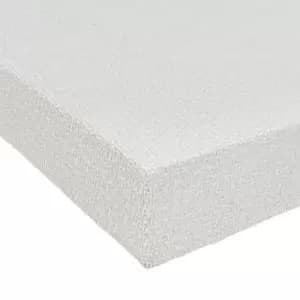 Helena Springfield Ava/Elsa Double Fitted Sheet, Stone & Charcoal