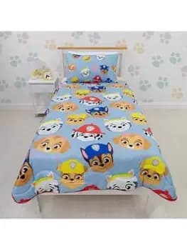 Paw Patrol Paw Patrol Bold Single Coverless Duvet