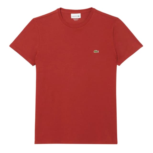 Lacoste Cotton Pima T-Shirt Red male S