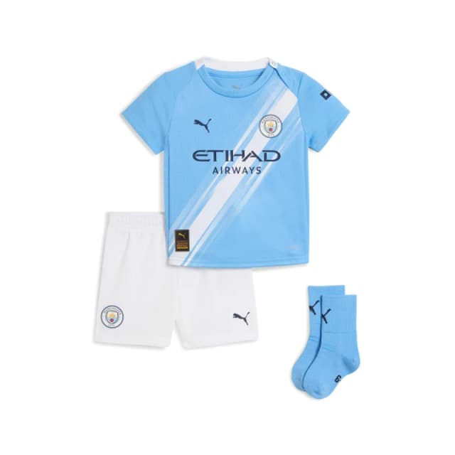Puma Manchester City Baby Kit 2025 2026 Blue male 4-6 Mnth