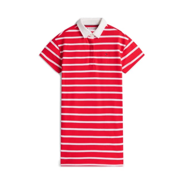 Tommy Hilfiger Tommy Rugby Polo Drs Jn62 Red Alert XK3 female 10Y