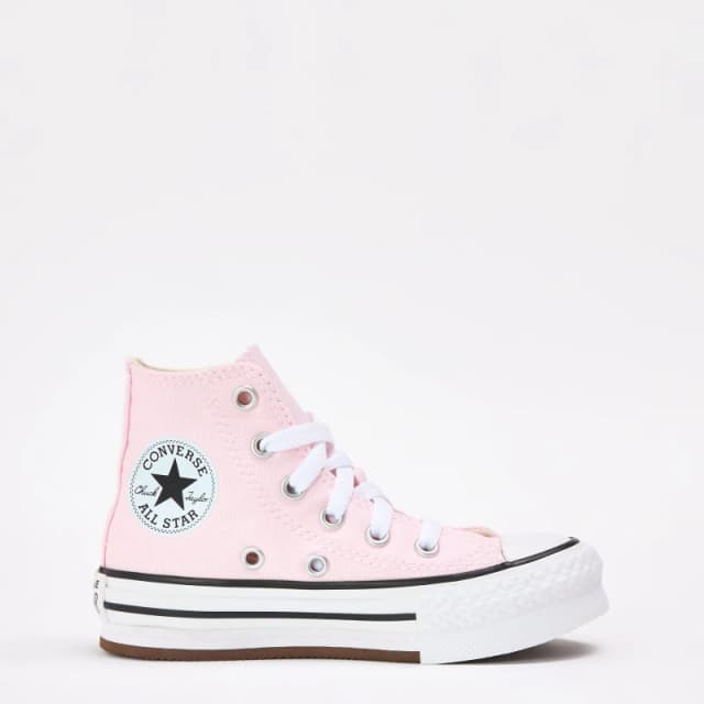 Converse Kids Canvas High-Top Trainers Sugar Berry 680 female 1 (33)