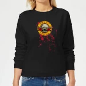 Guns N Roses Bloody Bullet Womens Sweatshirt - Black