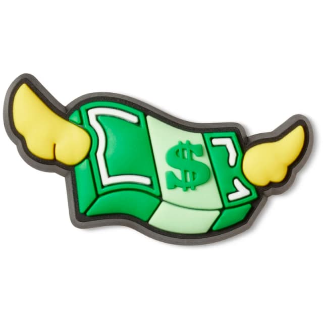 Crocs Jibbitz Crocs Fly Money Vert Unisex TU