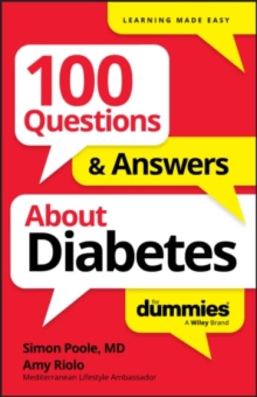 100 Questions & Answers About Diabetes For Dummies Paperback / softback