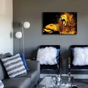 45702021C-019 Multicolor Decorative Canvas Painting