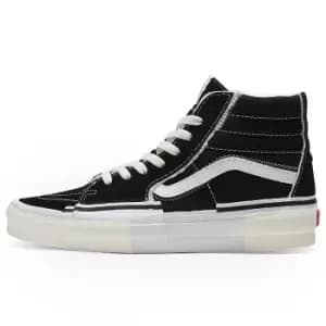 Vans Sk8-Hi, Black/True White, size: 8, Unisex, Trainers, VN0005UK6BT1
