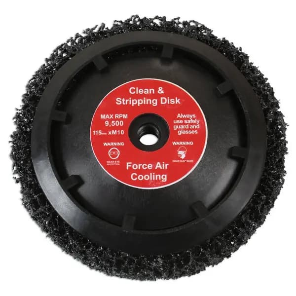 Connect Smart Clean Stripping Disc 115mm 4 1/2 Cleans Surfaces Faster 32142 - Connect 5018341321420