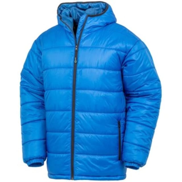 Result Result Men Padded Parka in Blue Size: X-Small Blue XS Male 5063527161246