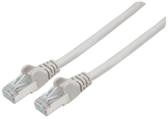 Intellinet Network Patch Cable. Cat6A. 0.5m. Grey. Copper. S/FTP. LSOH