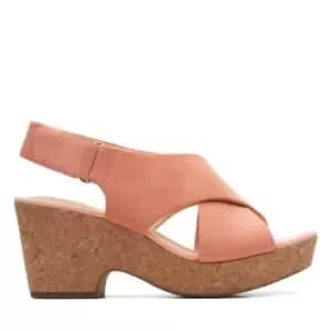 Clarks Maritsa Lara Wedge Sandals - Pink