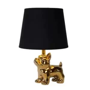 Lucide Extravaganza Sir Winston Retro Table Lamp 1xE14 Gold
