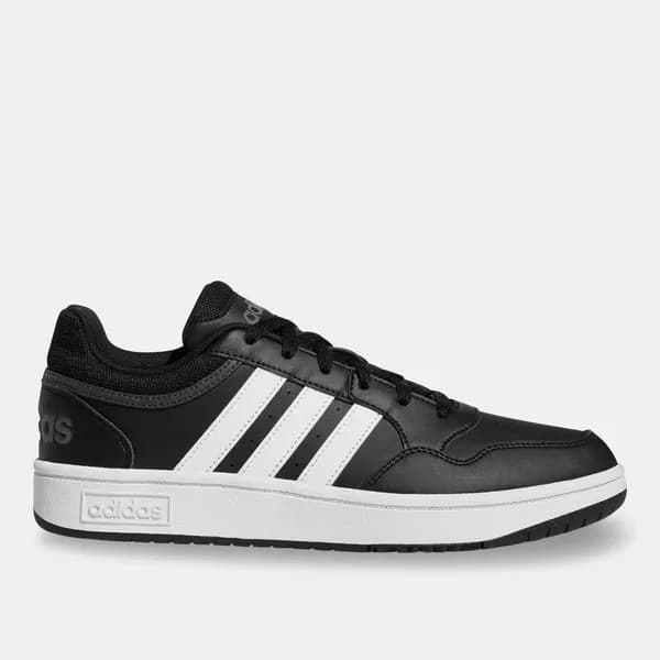 adidas Hoops 3.0 Mens Trainers Low Trainers 7 (40.7) Black 12398003270