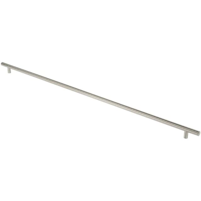 Loops Straight T Bar Pull Handle 1800 x 30mm 1630mm Fixing Centres Satin Steel Metallics unisex