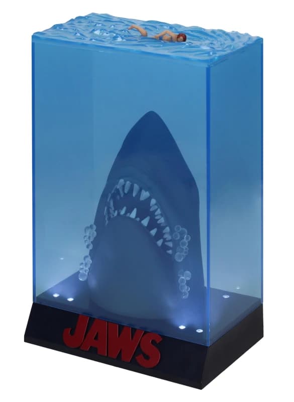 JAWS LIGHT-UP 3D POSTER 50TH ANNIVERSARY