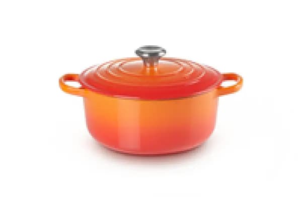 LE CREUSET Signature - 3.3 L - Round - Orange - Cast iron - Enamel - O