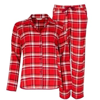 Cyberjammies Printed Long Sleeve Pyjama Set - Red