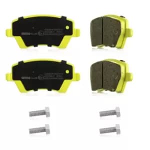 RIDEX PLUS Brake pad set excl. wear warning contact 402B0062P Brake pads,Brake pad set, disc brake MERCEDES-BENZ,RENAULT,NISSAN,CITAN Kasten (415)