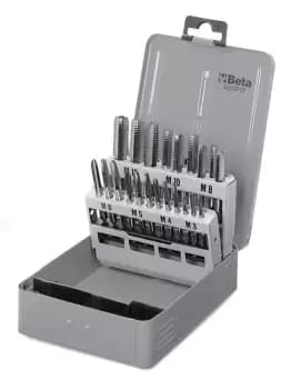 Beta Tools 431/SP21 21pc Coarse Thread Metric Hand Tap Set M3-M12 004310201