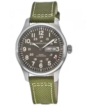 Hamilton Khaki Field Day Date Auto Mens Watch H70535081 H70535081
