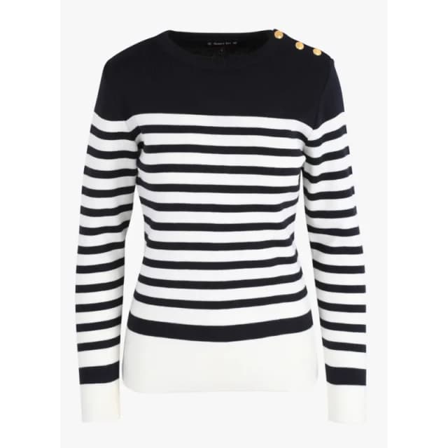 Armor-Lux Womens sailor sweater Armor-Lux ML Blanc Female XS
